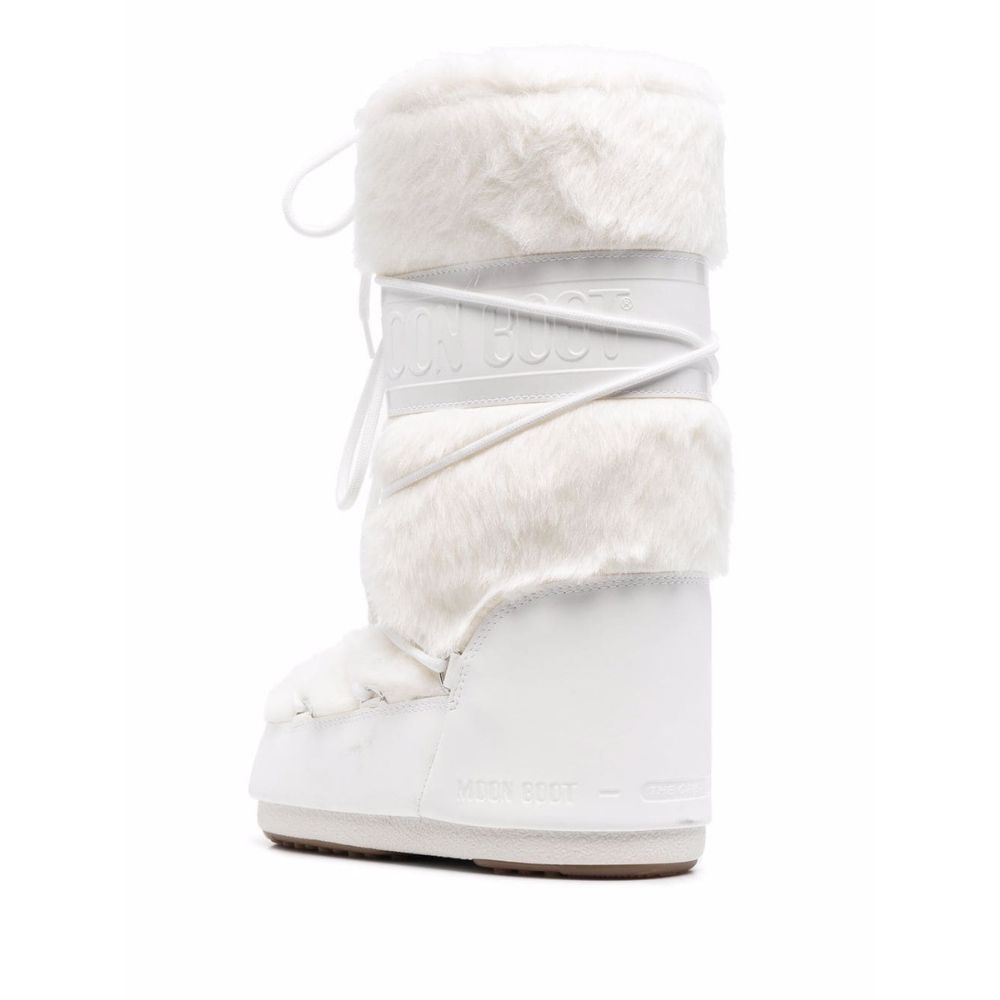 Snehule MOON BOOT Icon Faux Fur White - Zimná obuv - 4
