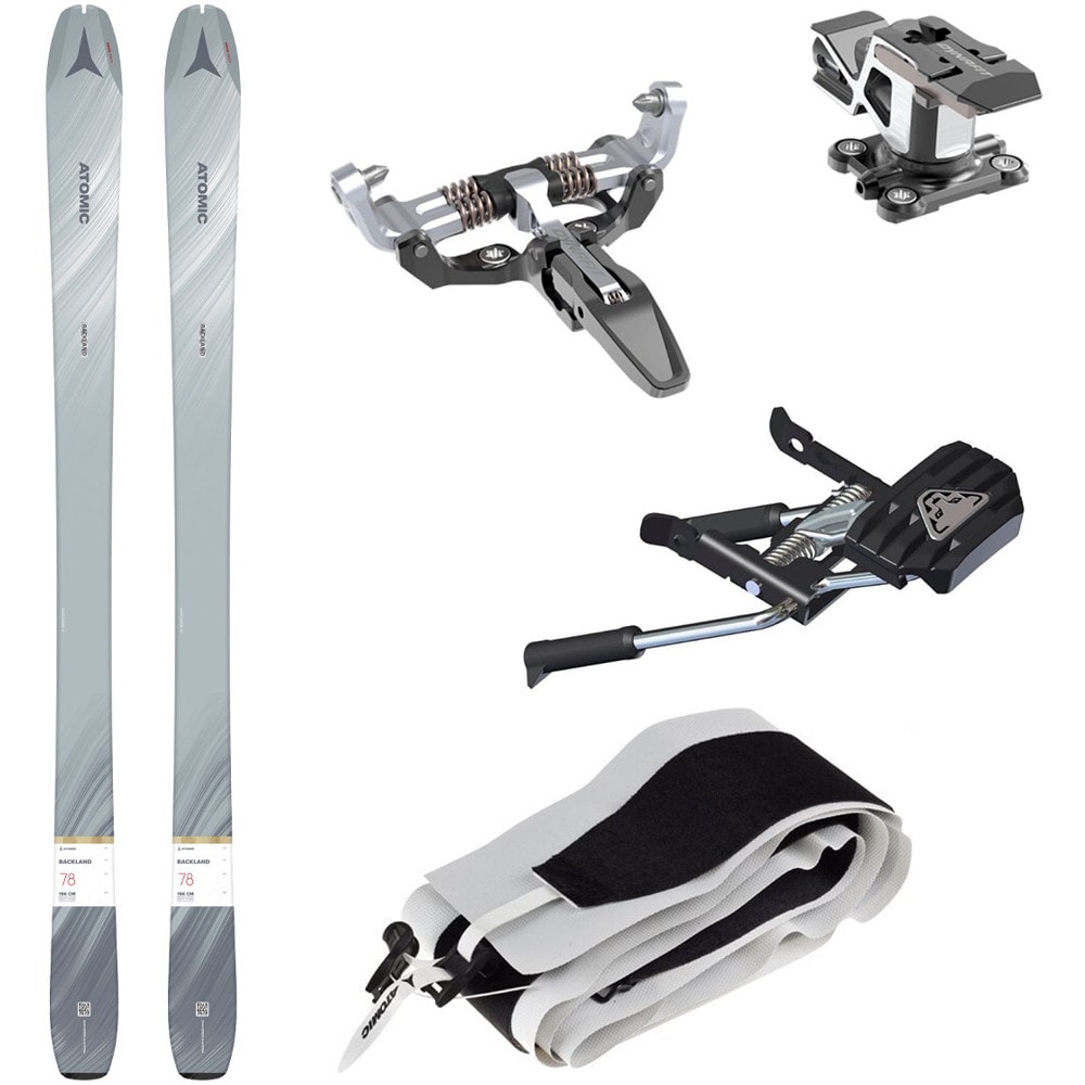 Dámsky skialpový set ATOMIC Backland W 78 s viazaním Superlite 150 a pásmi Skin 78/80 - Skialp sety -Dámske - 1