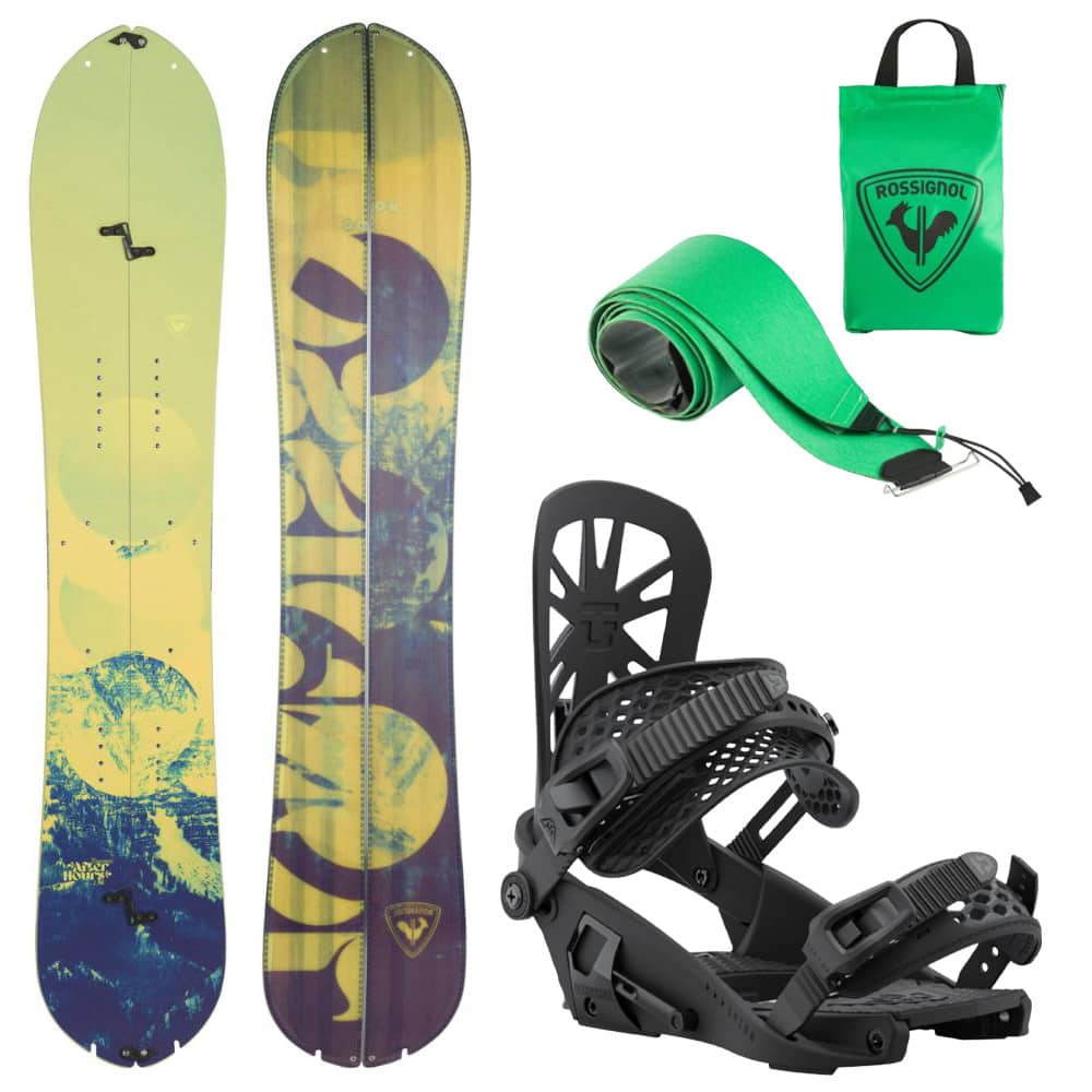 Splitboardový set ROSSIGNOL After Hours so stúpacími pásmi + viazanie UNION Explorer - Splitboard sety - 1
