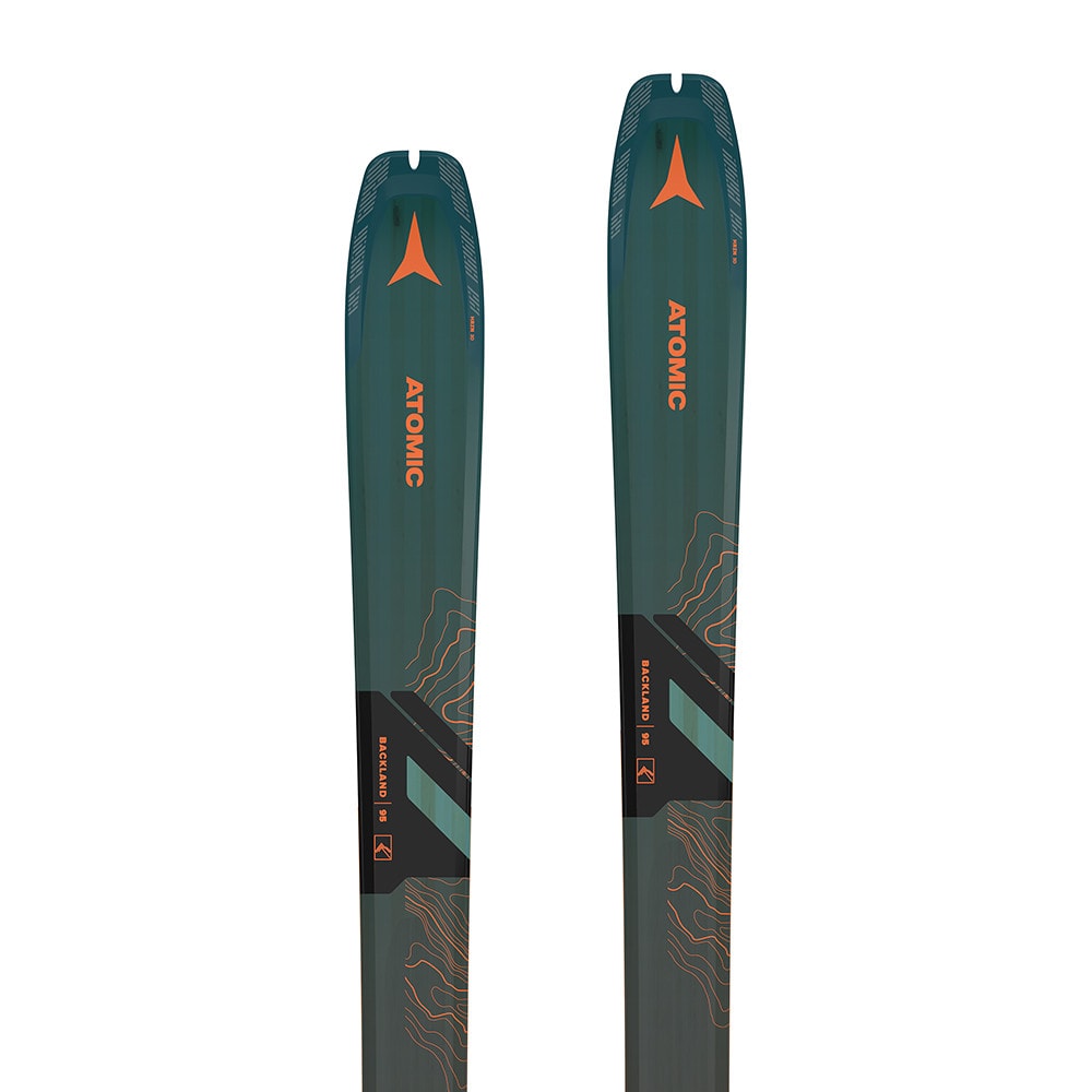 Skialpinistické lyže ATOMIC Backland 95 s pásmi Hybrid Skin 95 - Skialp lyže - 3