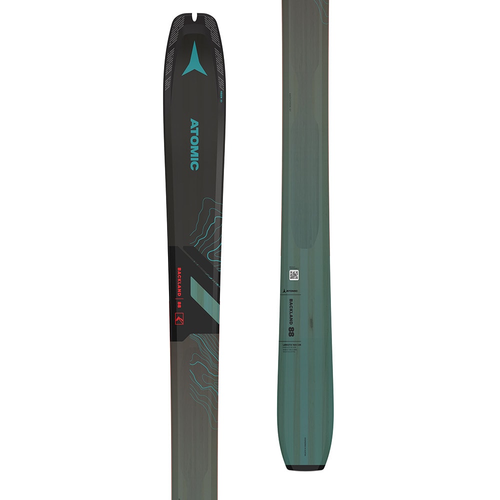 Skialpinistické lyže ATOMIC Backland 88 s pásmi Hybrid Skin 88/89 - Skialp lyže - 4