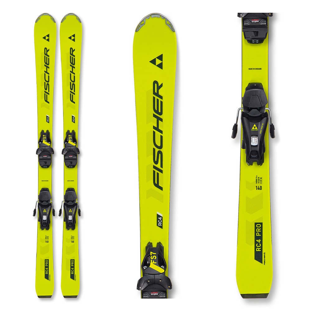 Lyže FISCHER RC4 Pro + FS 7 GW CA JRS - Detské lyže - 1