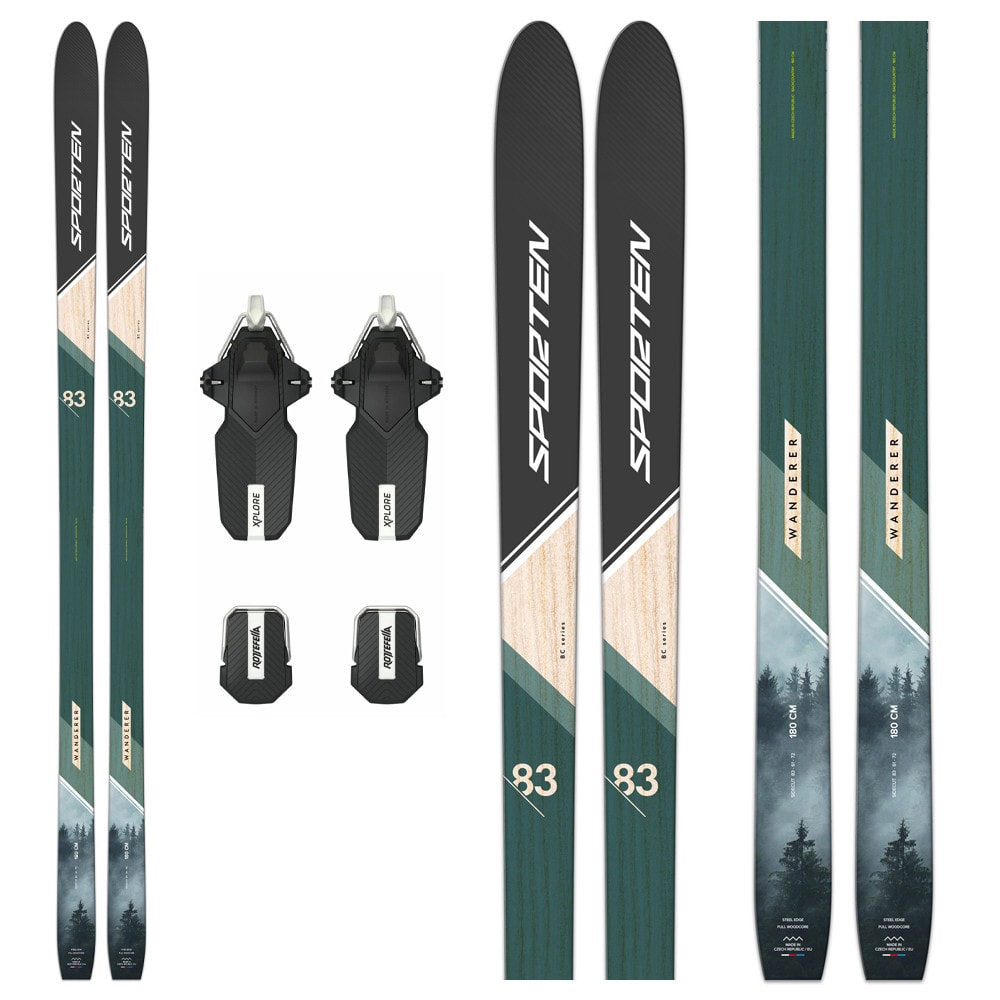 Backcountry set SPORTEN Wanderer MgE s viazaním Rottefella Xplore - Backcountry sety - 1