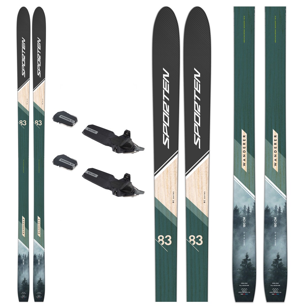 Backcountry set SPORTEN Wanderer SKIN so stúpacím pásom a viazaním Xplore XC - Backcountry sety - 1