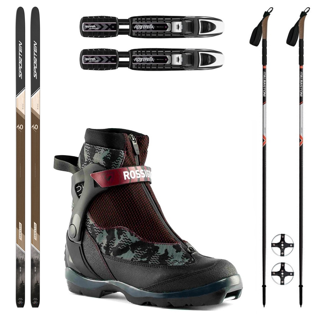 Backcountry set SPORTEN Forester MgE s viazaním BC NNN + topánky Rossignol + palice - Backcountry sety - 1