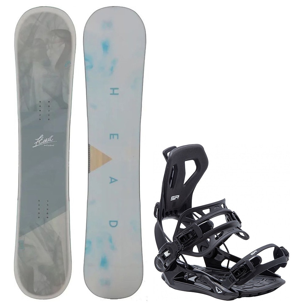 Snowboard HEAD Heart + Viazanie SP Fastec FT360 - Dámske sety - 1