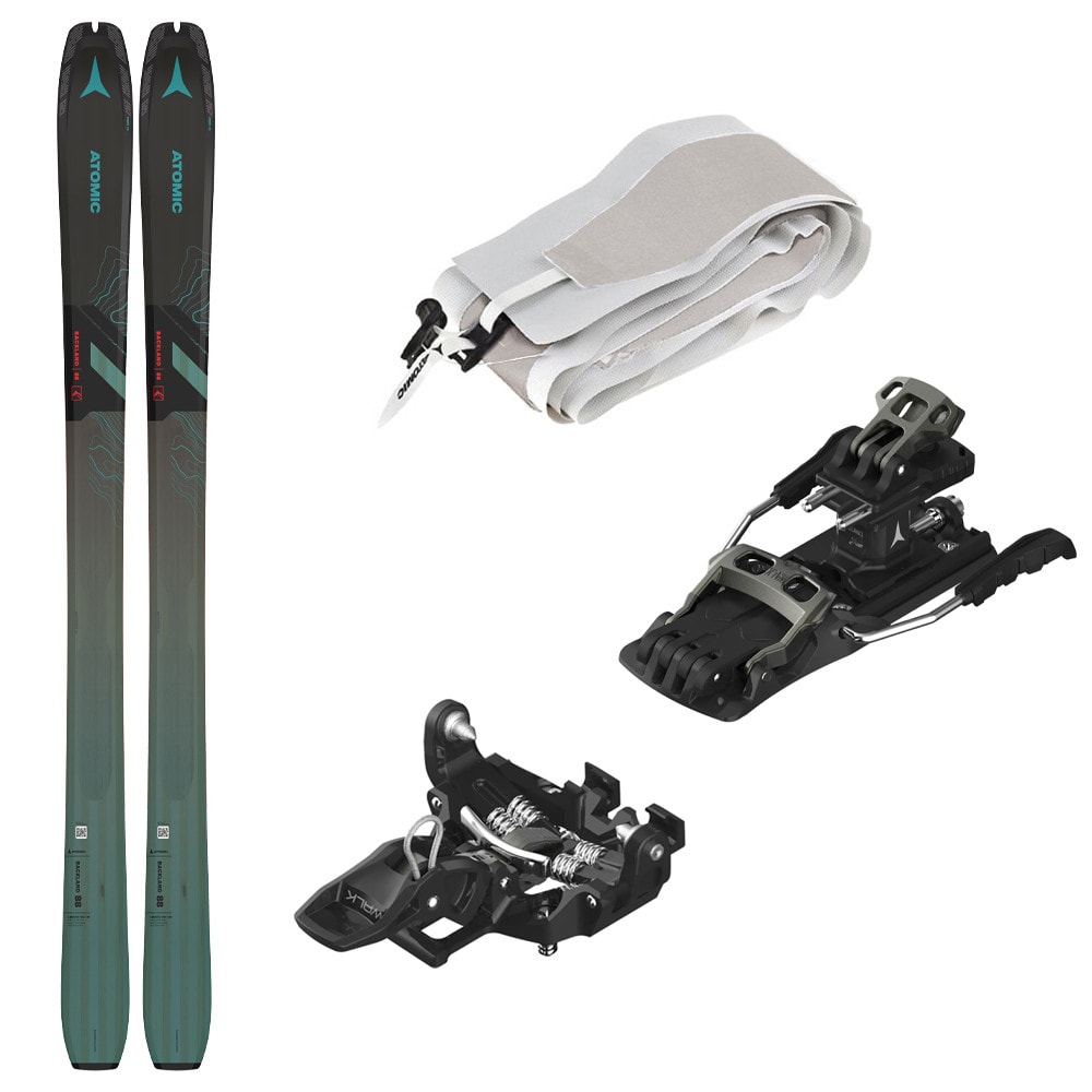 Skialpový set ATOMIC Backland 88 s pásmi Hybrid Skin 88/89 a viazaním ATOMIC N Backland Tour - Skialp sety -Unisex - 1