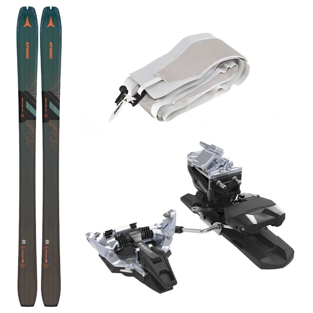 Skialpový set ATOMIC Backland 95 s pásmi Hybrid Skin 95 a viazaním DYNAFIT Radical - Skialp sety -Unisex - 1