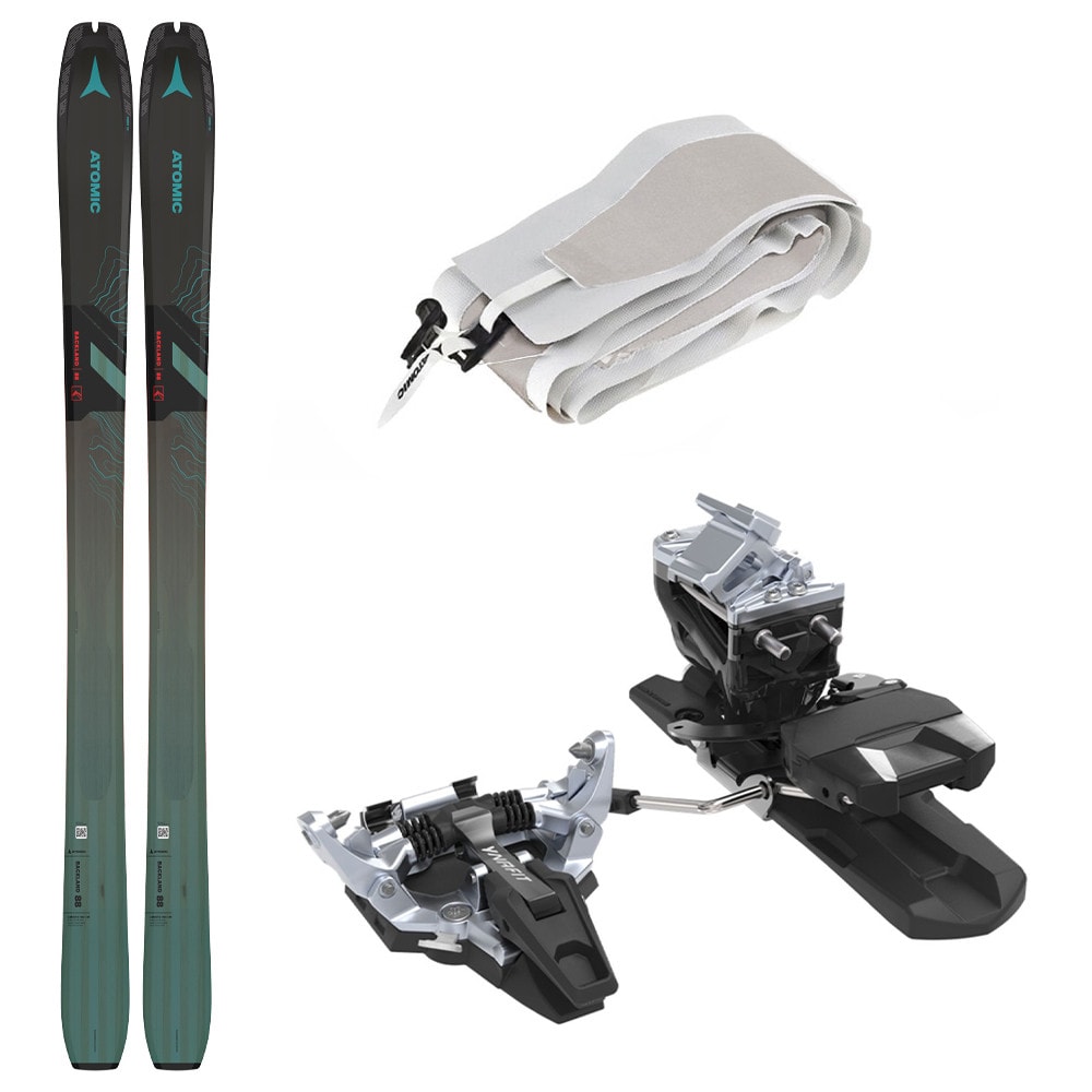 Skialpový set ATOMIC Backland 88 s pásmi Hybrid Skin 88/89 a viazaním DYNAFIT Radical - Skialp sety -Unisex - 1
