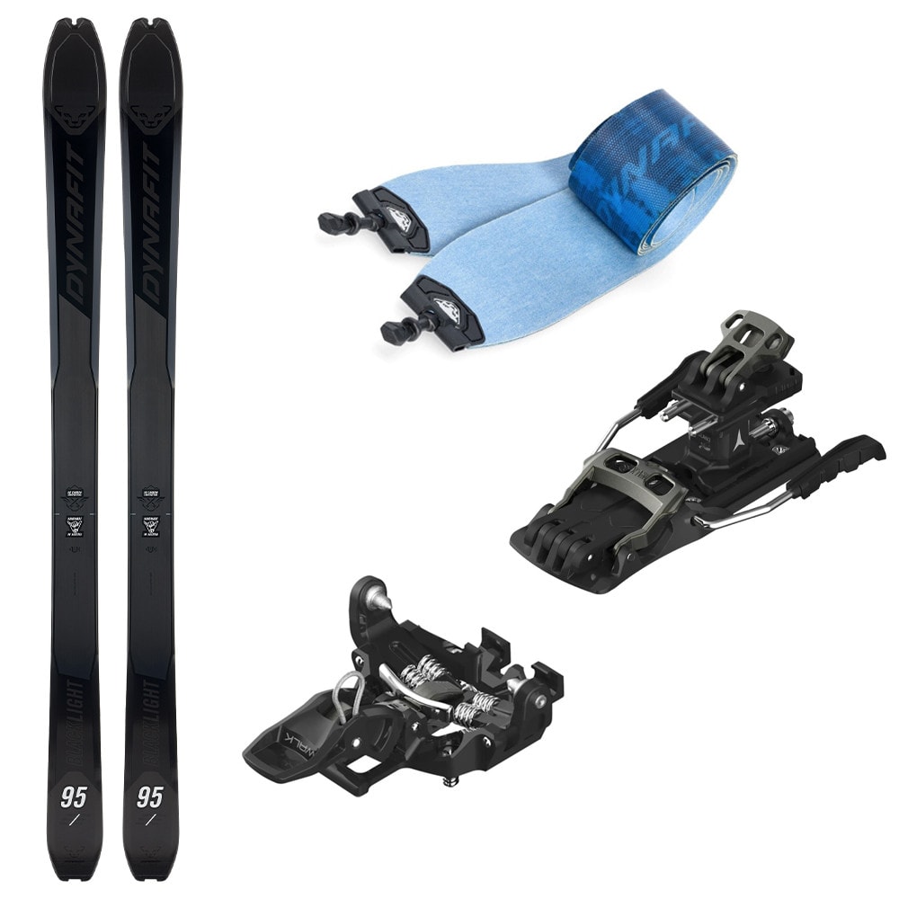 Skialpový set DYNAFIT Blacklight 95 s pásmi Blacklight 95 Skin a viazaním ATOMIC N Backland Tour - Skialp sety -Unisex - 1