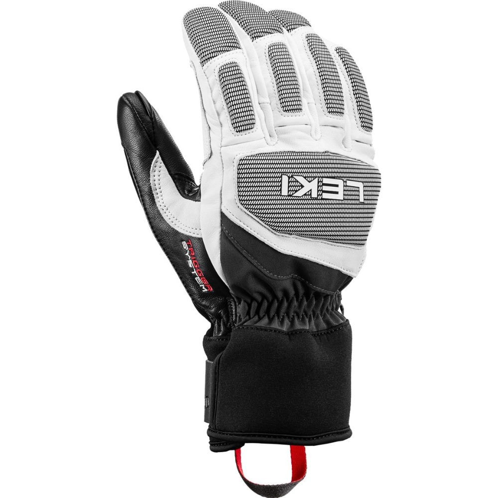 Lyžiarske rukavice LEKI Griffin Pro 3D White/Black - Pánske rukavice - 2