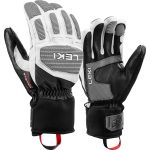 Lyžiarske rukavice LEKI Griffin Pro 3D White/Black