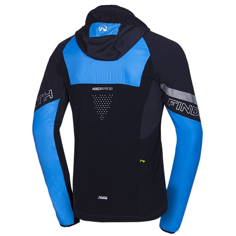 Skialpová bunda NORTHFINDER Solisko Polartec Alpha direct Blk/Blue - Bundy na bežky a skialp - 6