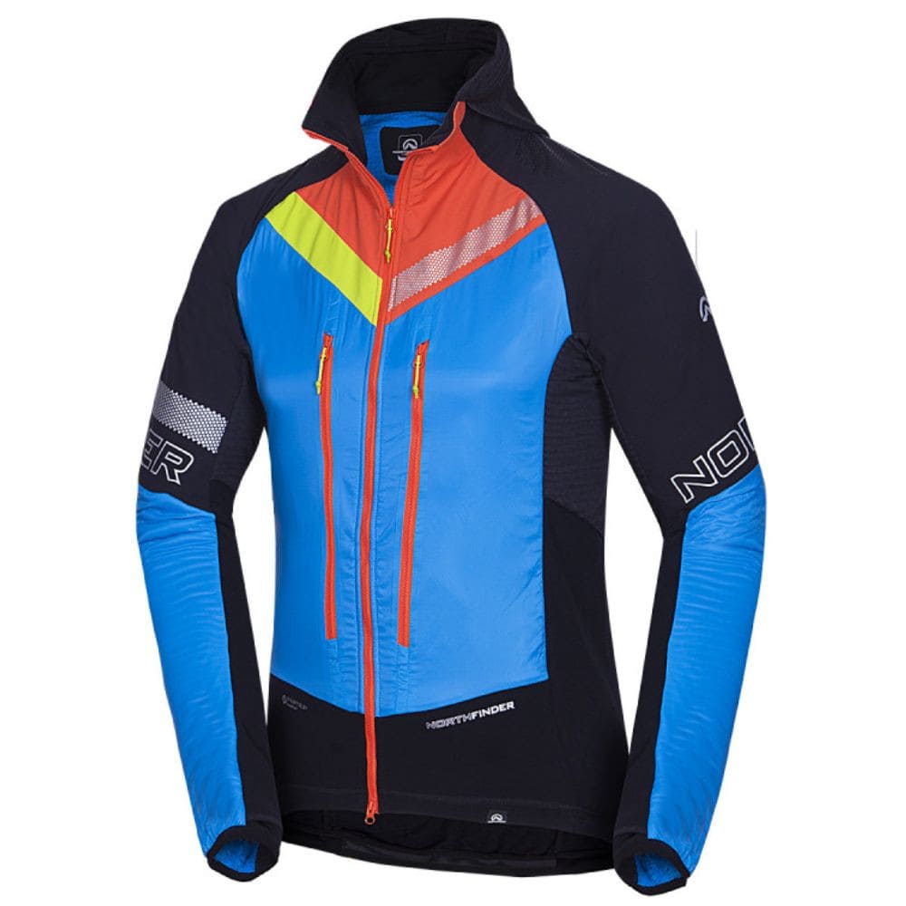 Skialpová bunda NORTHFINDER Solisko Polartec Alpha direct Blk/Blue - Bundy na bežky a skialp - 5