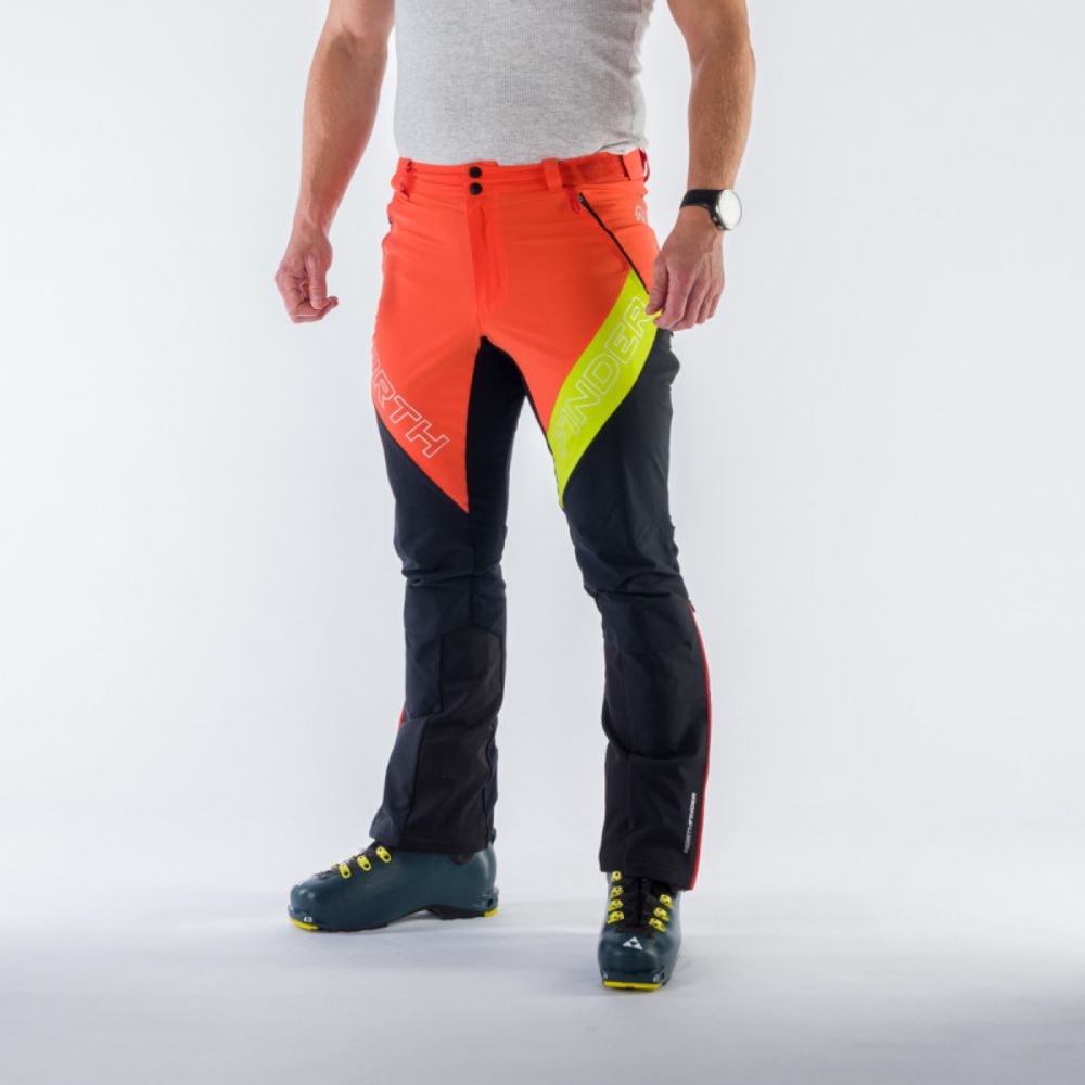 Skitouringové nohavice NORTHFINDER Rysy Blk/Orange - Nohavice na bežky a skialp - 3