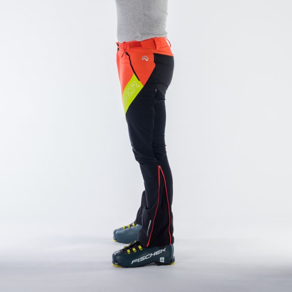 Skitouringové nohavice NORTHFINDER Rysy Blk/Orange - Nohavice na bežky a skialp - 4