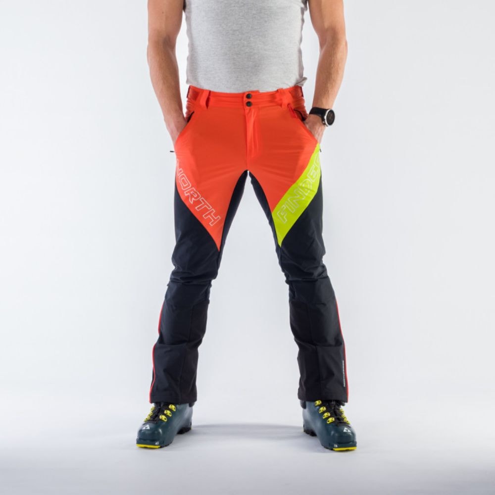 Skitouringové nohavice NORTHFINDER Rysy Blk/Orange - Nohavice na bežky a skialp - 6