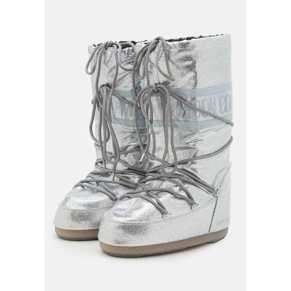 Snehule MOON BOOT Icon Glitter, Silver - Zimná obuv - 2