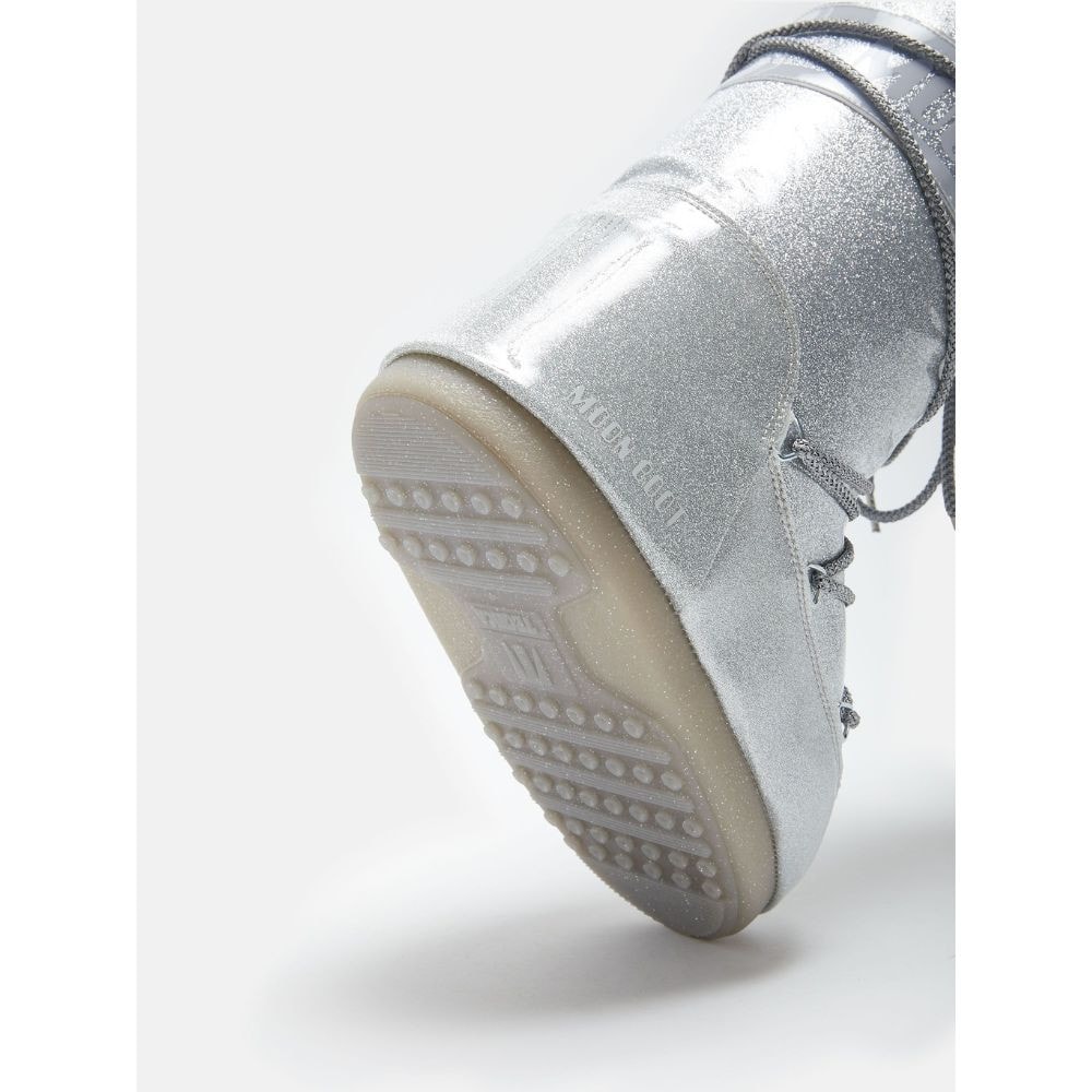 Snehule MOON BOOT Icon Glitter, Silver - Zimná obuv - 4