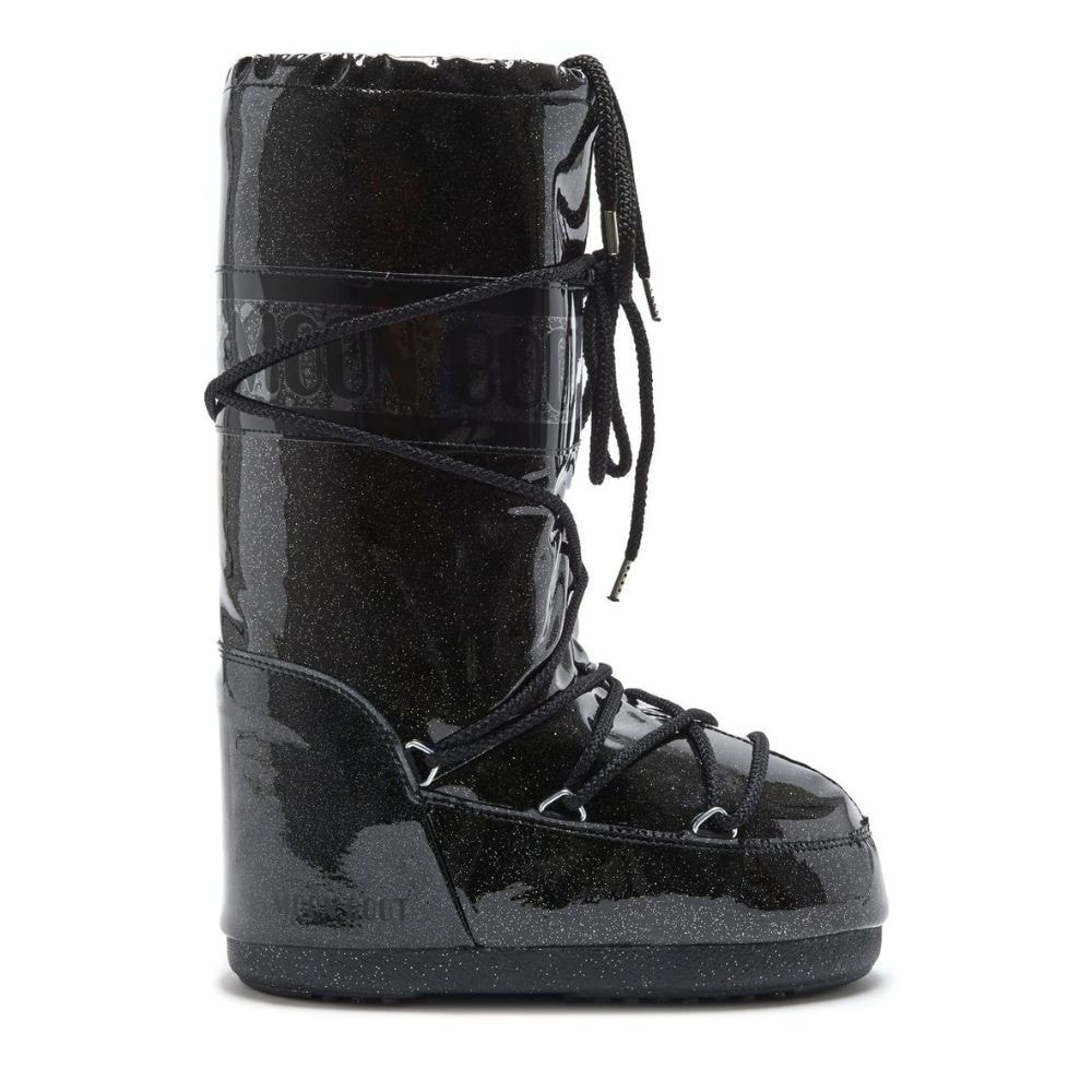 Snehule MOON BOOT Icon Glitter, Black - Zimná obuv - 1
