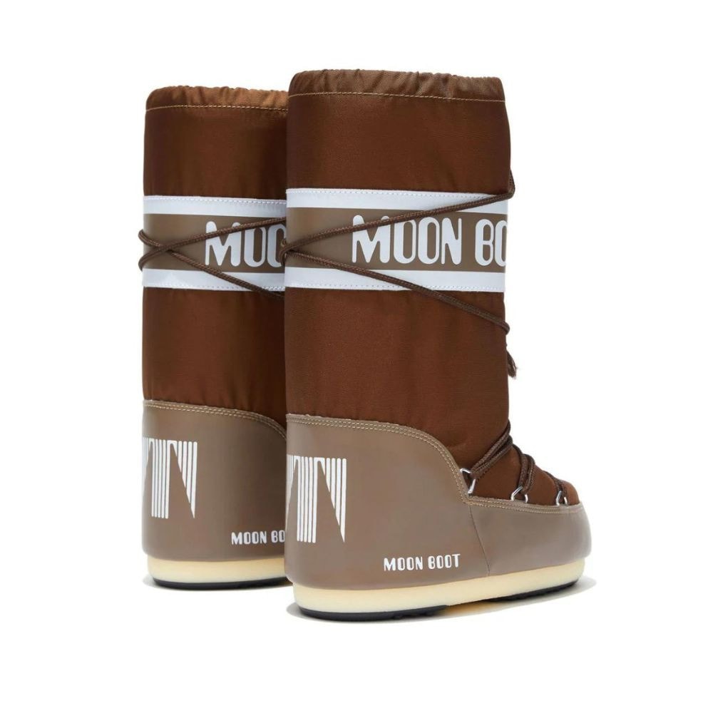 Snehule MOON BOOT Icon Nylon, Brown - Zimná obuv - 2