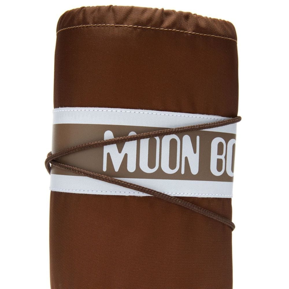 Snehule MOON BOOT Icon Nylon, Brown - Zimná obuv - 4