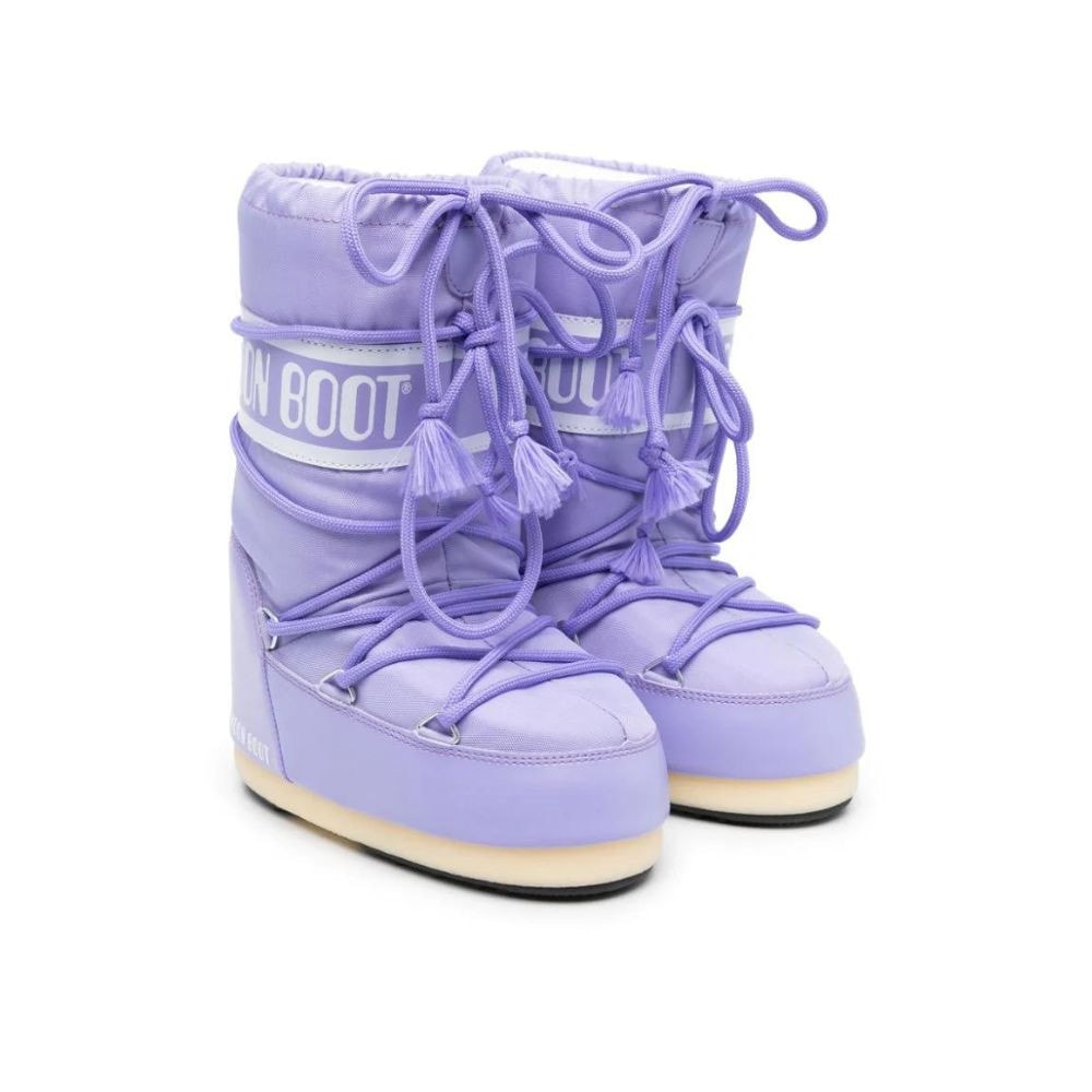 Snehule MOON BOOT Icon Nylon, Lilac - Zimná obuv - 2