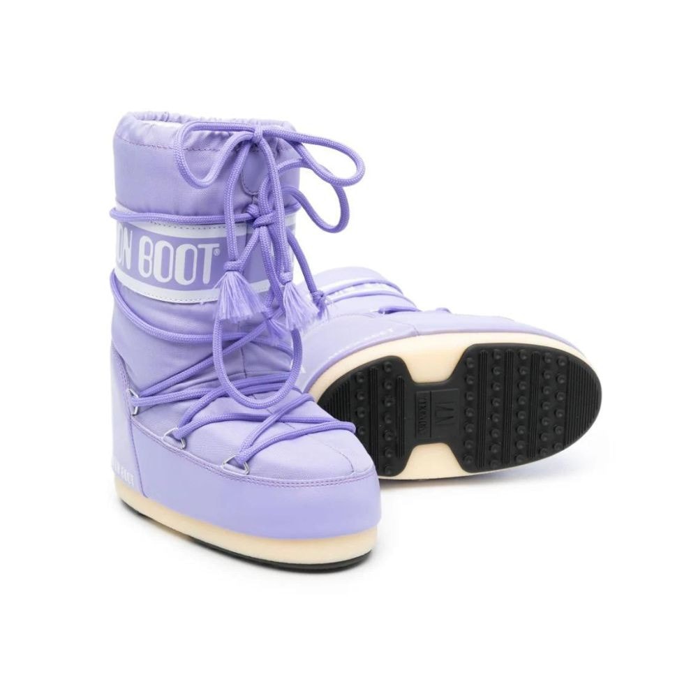 Snehule MOON BOOT Icon Nylon, Lilac - Zimná obuv - 3