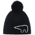 Zimná čiapka EISBÄR Jay Pompon MÜ Black/White