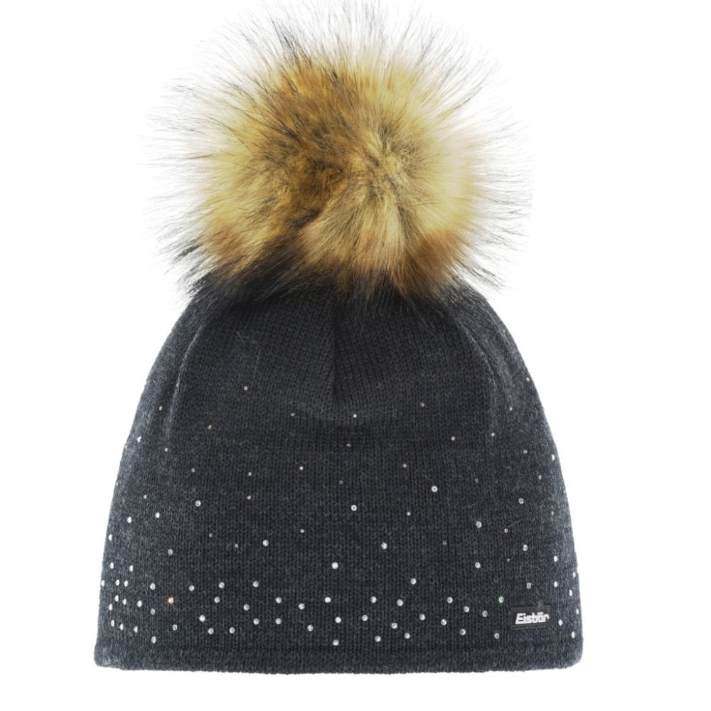 Zimná čiapka EISBÄR Tiana Lux Crystal MÜ Grey - Čiapky - 1