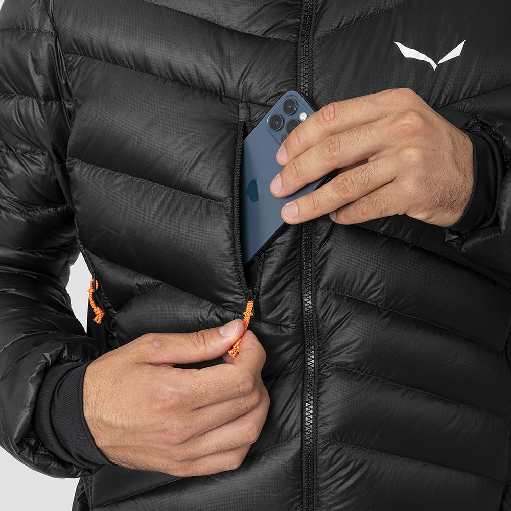 Bunda SALEWA Ortles Medium 3 Down Jacket Black M - Bundy & Vesty - 4
