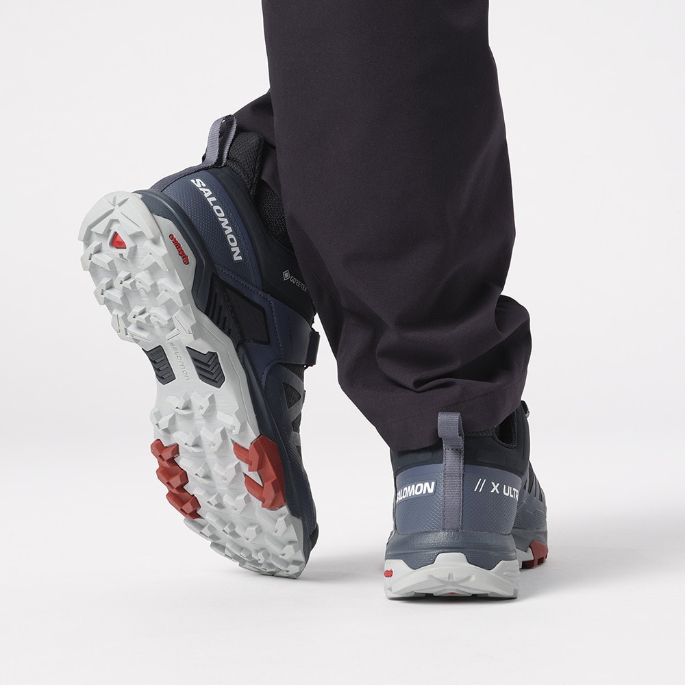 Turistická obuv SALOMON X Ultra 4 GTX Carbon/Pearl Blue - Turistická obuv - 8