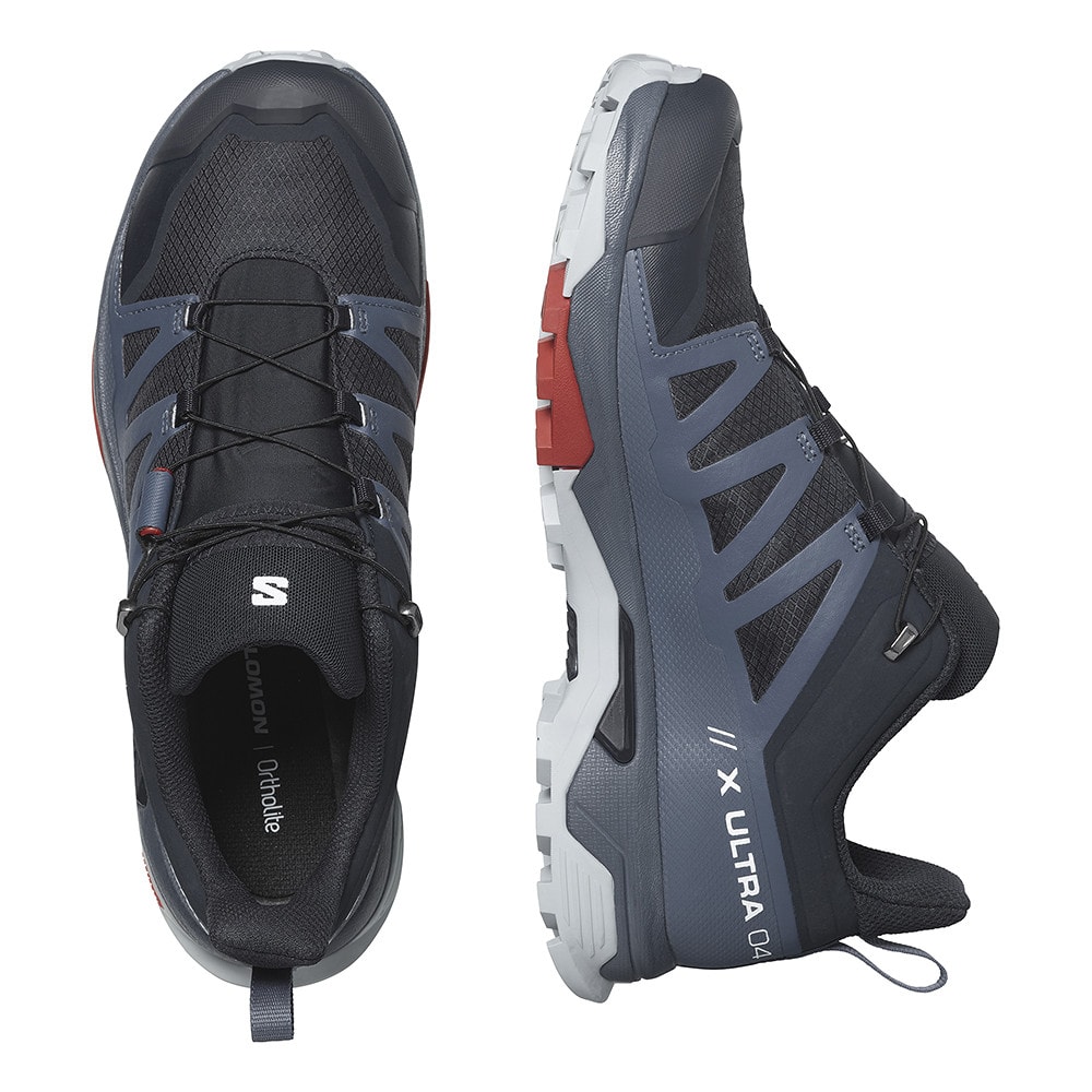 Turistická obuv SALOMON X Ultra 4 GTX Carbon/Pearl Blue - Turistická obuv - 4