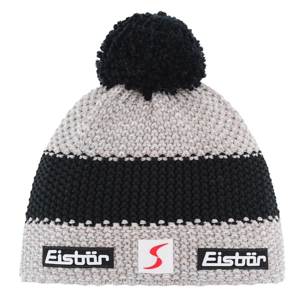 Čiapka EISBÄR Styler Pompon Mü SP Black/White - Čiapky - 1