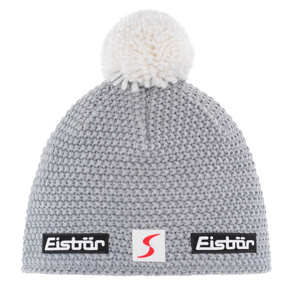 Zimná čiapka EISBÄR Jamie Pompon MÜ SP Light Grey - Čiapky - 1