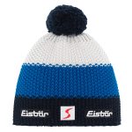 Zimná čiapka EISBÄR Star Pompon MÜ SP White/Blue/Black