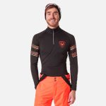 Termo tričko ROSSIGNOL Classique Hero 1/2 Zip Black