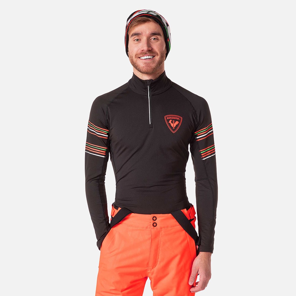 Termo tričko ROSSIGNOL Classique Hero 1/2 Zip Black - Športové termoprádlo - 1