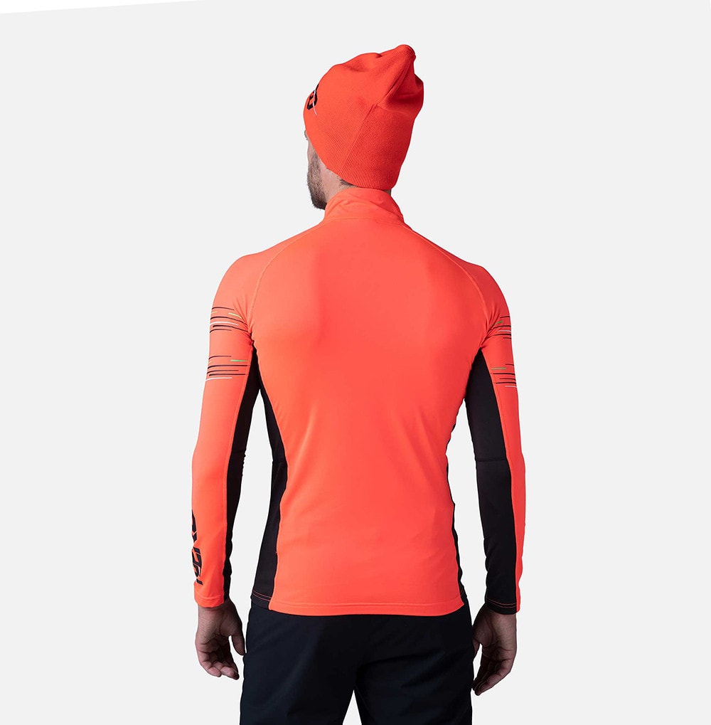 Termo tričko ROSSIGNOL Classique Hero 1/2 Zip Neon Red - Športové termoprádlo - 2