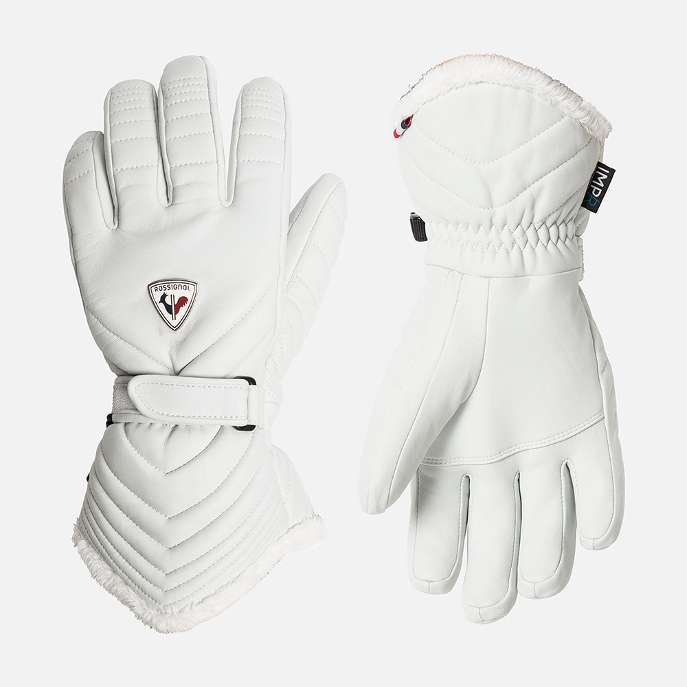 Lyžiarske rukavice ROSSIGNOL W Select LTH Impr G White - Dámske rukavice - 1