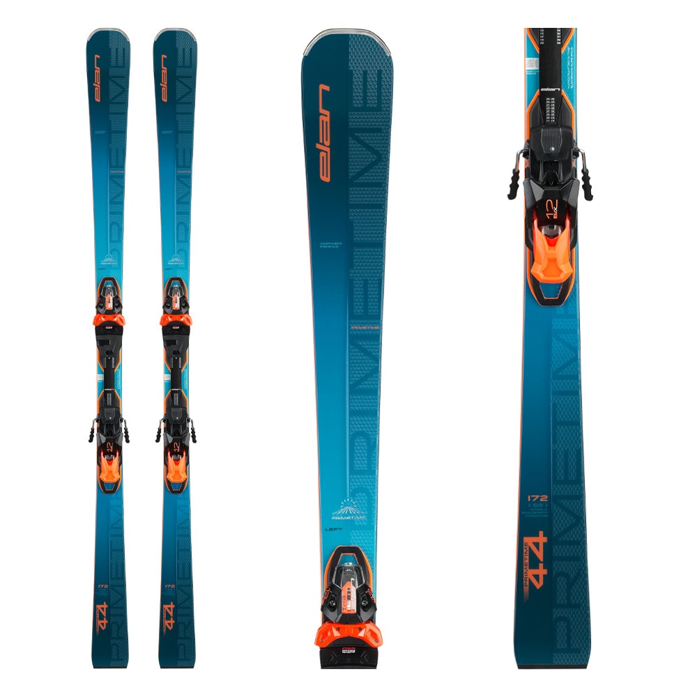 Zjazdové lyže ELAN Primetime 44 Fusion X + EMX 12.0 GW Fusion X - Pánske lyže - 1