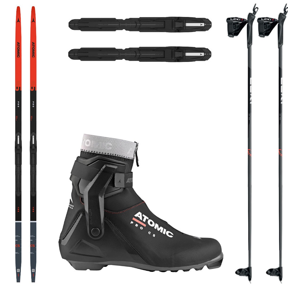 Kombi bežkový set ATOMIC Pro CS s viazaním NNN + Obuv ATOMIC Pro CS + Palice - Pánske sety - 1