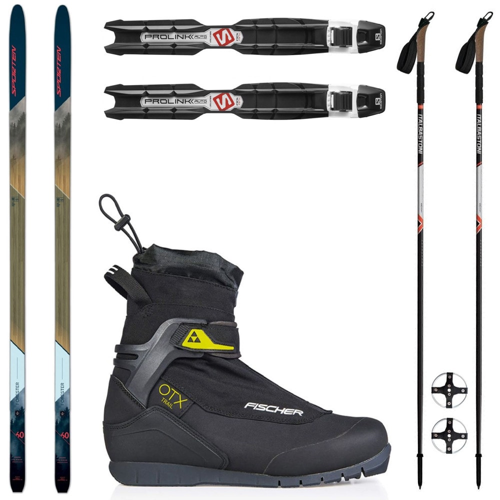 Backcountry set SPORTEN Forester MgE s viazaním NNN + topánky Fischer OTX + palice - Backcountry sety - 1