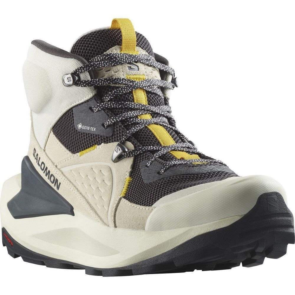 Obuv SALOMON Elixir Mid GTX, Vanilla Ice/Phanton/Lemon - Športová obuv - 1