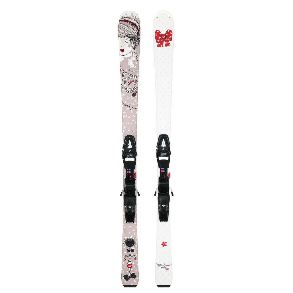 Lyže WEDZE Starliner Girly s viazaním - Detské lyže - 2