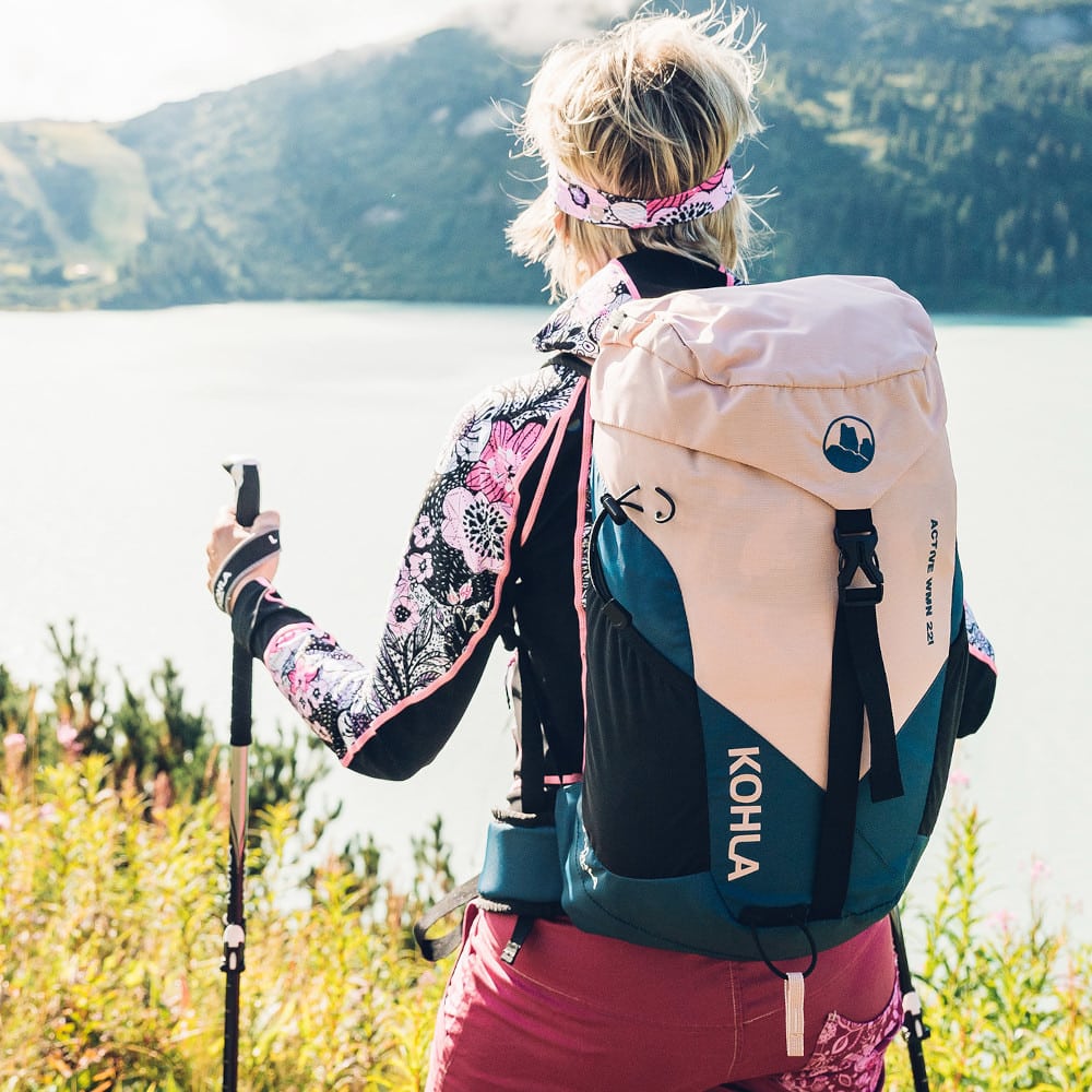 Turistický batoh KOHLA Active 22 L Pink - Batohy turistické - 5