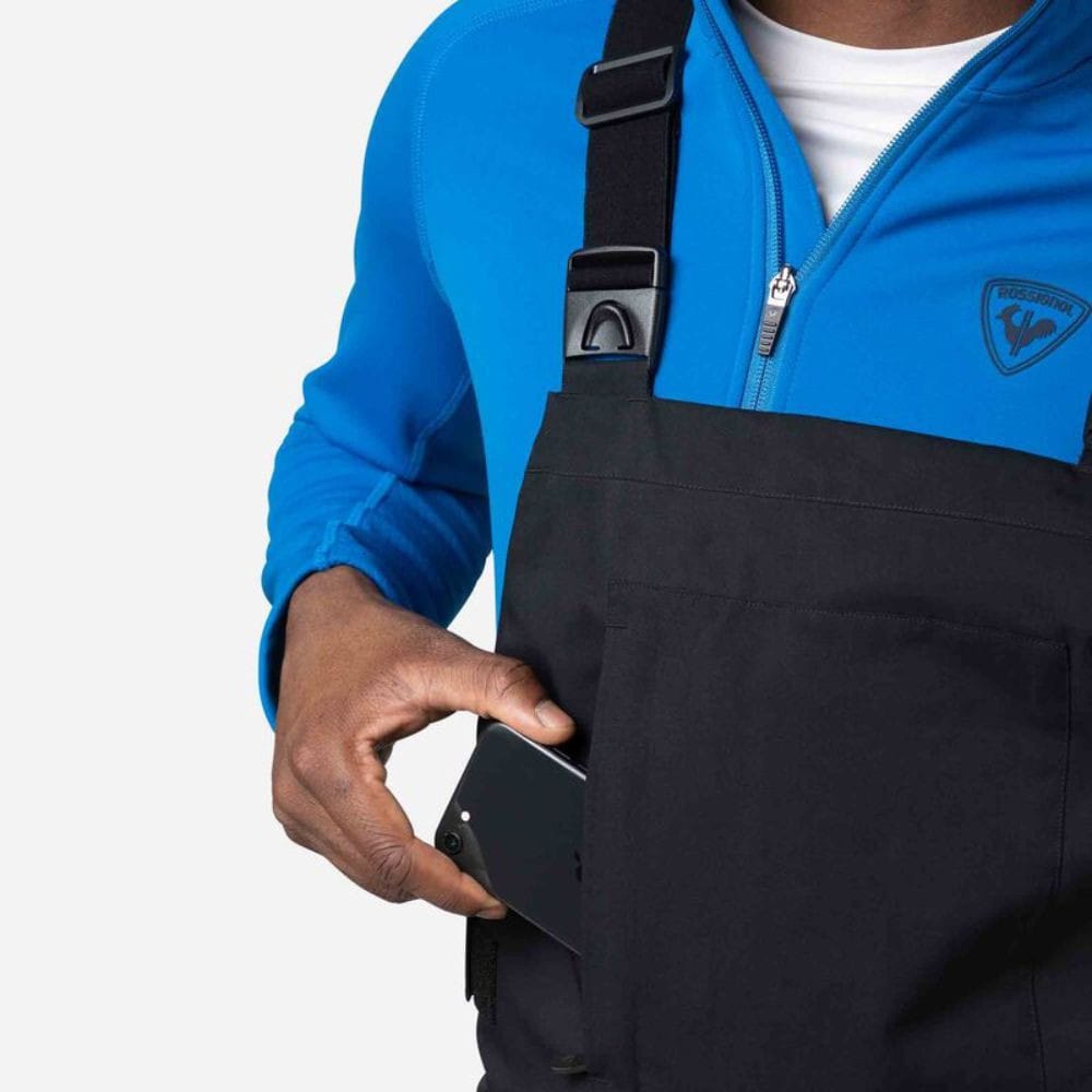 Lyžiarske nohavice ROSSIGNOL Relax BIB Black - Oversize - Lyžiarske nohavice - 5