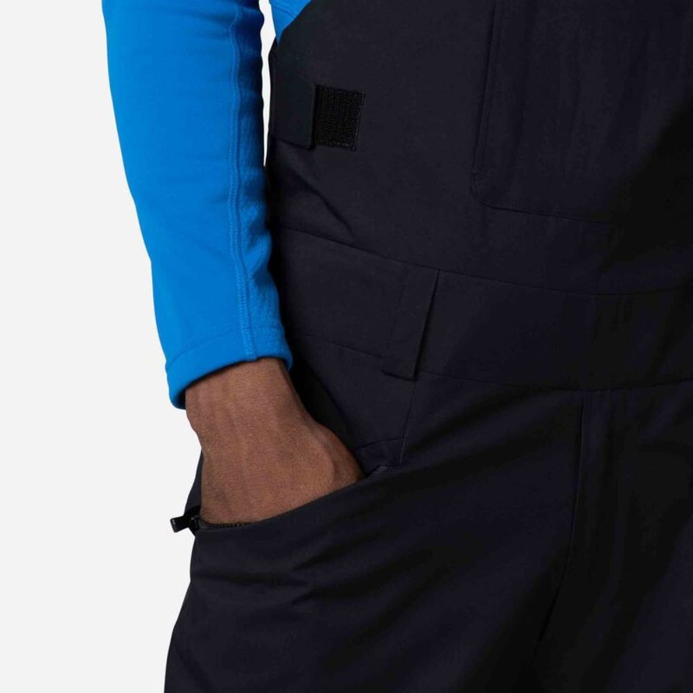 Lyžiarske nohavice ROSSIGNOL Relax BIB Black - Oversize - Lyžiarske nohavice - 8