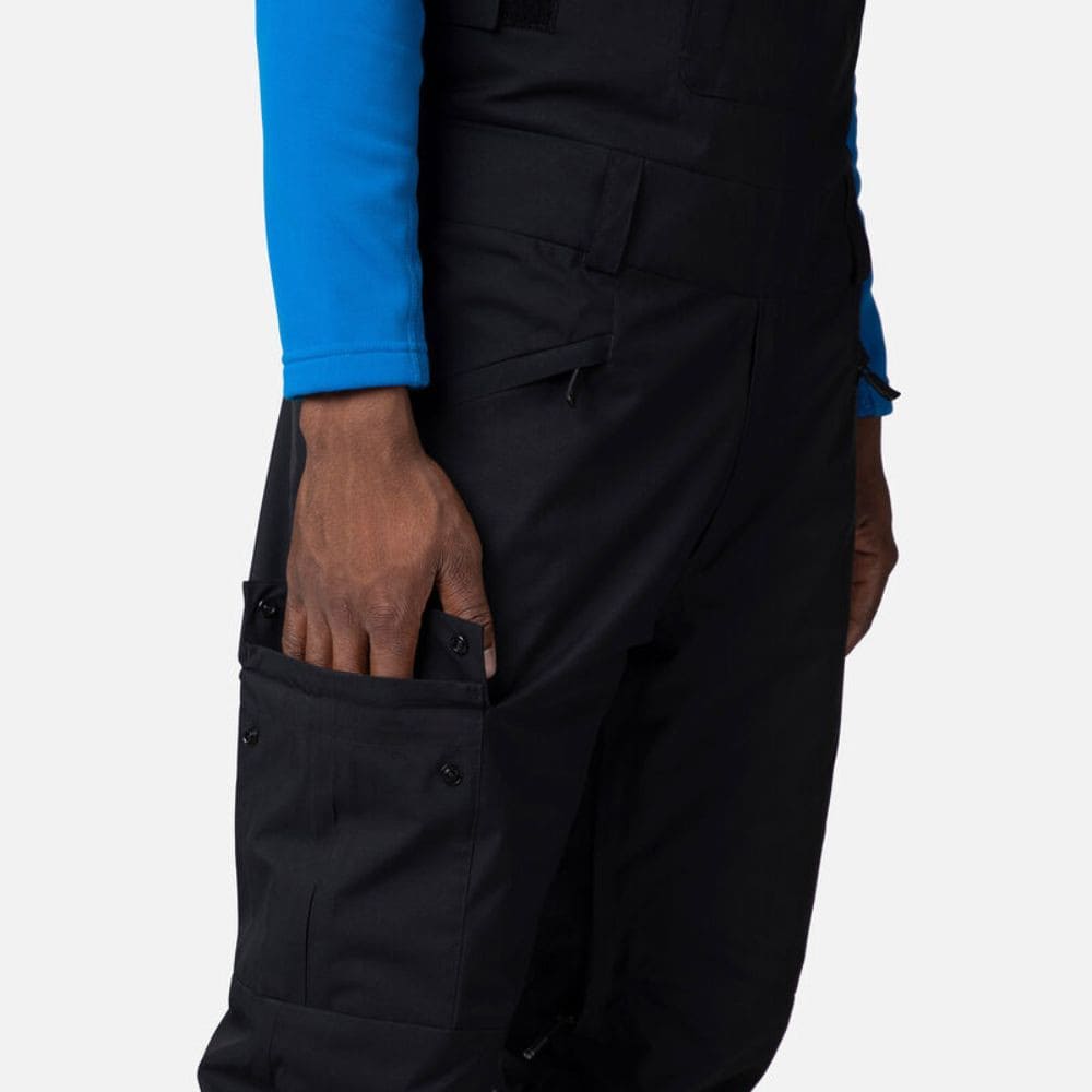 Lyžiarske nohavice ROSSIGNOL Relax BIB Black - Oversize - Lyžiarske nohavice - 9