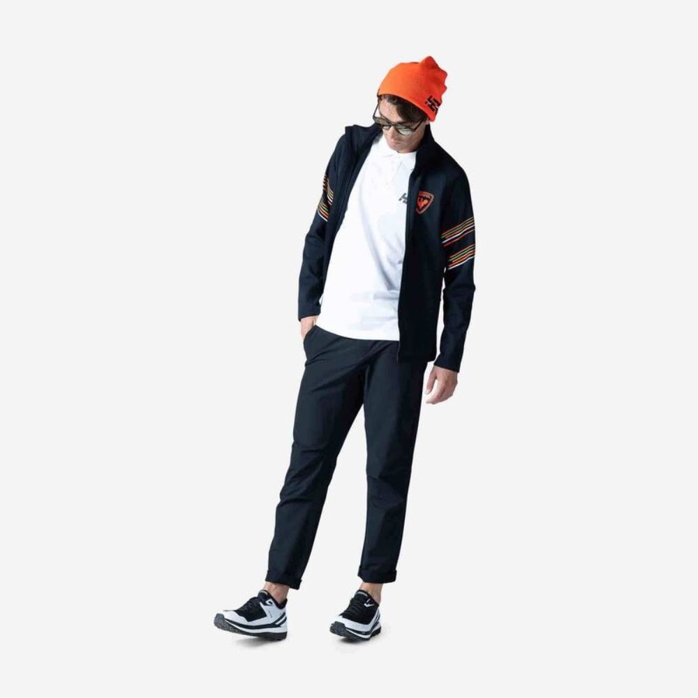 Mikina ROSSIGNOL Classique Hero Clim Black - Mikiny bez kapucne - 5